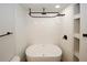 Elegant bathroom featuring a standalone tub, white subway tile, and modern black fixtures at 662 Gary Nw Rd, Atlanta, GA 30318