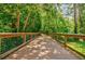 Community nature trail on a wood path offers an outdoor experience with shaded views and natural light at 2343 Hunting Valley Dr, Decatur, GA 30033