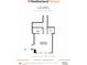 Floor plan of the bonus room floor with a bedroom, bathroom and walk-in closet at 115 Ivey Way, Woodstock, GA 30188