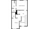Upstairs floor plan showing primary bedroom, additional bedroom and two bathrooms at 299 Azalea Cir, Cumming, GA 30040