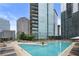 Pool with sundeck and city views at 1080 Peachtree Ne St # 2710, Atlanta, GA 30309