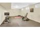Spacious basement gym area with workout equipment and ample space for various fitness activities at 4045 Boles Creek Dr, Duluth, GA 30096