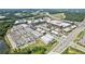 Aerial view of the Halcyon community showcasing residences and commercial areas at 6930 Whitman Walk, Alpharetta, GA 30005