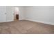 Bedroom with carpet and a bathroom adjacent to it at 825 Highland Ne Ln # 1116, Atlanta, GA 30306