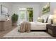 Serene main bedroom with outdoor access, neutral decor, and a calming ambiance at 825 Highland Ne Ln # 1116, Atlanta, GA 30306