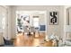 Dining room showcasing an open layout and seamless flow to the adjacent living spaces at 217 Rockyford Ne Rd, Atlanta, GA 30317