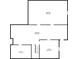 Basement plan view shows ample room dimensions at 6179 Ashbranch Dr, Acworth, GA 30101