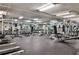 On site gym with lots of equipment for workouts at 1 Biscayne Drive Nw # 706, Atlanta, GA 30309