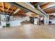 Large unfinished basement area featuring exposed ceiling and some installed utilities at 655 Stone Harbor Sw Pkwy, Marietta, GA 30060