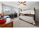 Cozy bedroom featuring bunk beds, desk, and ample natural light, perfect for a room at 916 Gambino Trce, Peachtree City, GA 30269