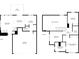 Detailed floor plan showing layout of rooms, dimensions, and placement on each level at 486 Windcroft Nw Cir, Acworth, GA 30101
