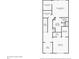 Floor plan of the third floor, including primary bedroom, office, bedroom and three bathrooms at 2227 Foley Park St, Snellville, GA 30078