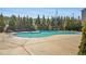 Enjoy this community pool surrounded by trees and ample patio for leisure at 2227 Foley Park St, Snellville, GA 30078
