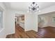 Open dining area leading into a clean, bright kitchen and living space at 3282 Leslie Court Northeast Ne Ct, Atlanta, GA 30345