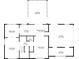 Open floor plan showcases spacious living areas, kitchen, dining, Gathering, breakfast nook, sunroom, hall, bath, garage, and storage at 3282 Leslie Court Northeast Ne Ct, Atlanta, GA 30345