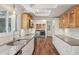 Bright and spacious kitchen featuring modern appliances, ample counter space, and tile backsplash at 3282 Leslie Court Northeast Ne Ct, Atlanta, GA 30345