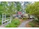 Charming home featuring a beautiful backyard, lush landscaping, and inviting patio area perfect for outdoor entertaining at 3219 Parkridge Crescent, Chamblee, GA 30341