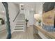 Foyer features natural light, hardwood flooring and decorative accents at 402 Nix Ln, Lawrenceville, GA 30046