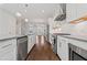 Modern kitchen with stainless steel appliances at 775 Hadley Ne Ln, Marietta, GA 30068
