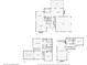 Detailed floor plan showcasing the layout of the home at 205 Pine Lake Dr, Cumming, GA 30040