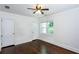 Spacious bedroom with hardwood floors, offering ample closet space and natural light for a comfortable living experience at 958 Forrest Blvd, Decatur, GA 30030