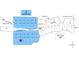 Map of Arden on Lanier Waterside community showing lot locations, gated entry, and dock path at 4585 Ryker Rd, Cumming, GA 30041