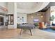 Relaxing lounge area with comfortable seating, modern decor, and a billiard table at 1080 Peachtree Ne St # 804, Atlanta, GA 30309