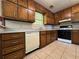Well-lit kitchen with ample cabinets, countertops, and modern appliances at 8170 Canyon Forge Dr, Riverdale, GA 30274