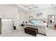 Beautiful main bedroom with mirrored dresser and serene atmosphere at 297 Aylesbury Blvd, Mcdonough, GA 30252