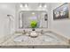 Bright bathroom featuring double sinks, granite countertops, and stylish decor at 1895 Flat Shoals Se Rd, Atlanta, GA 30316