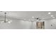 Modern ceiling with bright lights and ceiling fan at 3840 Natalie Way, Ellenwood, GA 30294