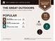 Outdoor report showing nearby golf courses, parks, dog parks, etc. and their distance from property at 8587 Cumming Se Hwy, Canton, GA 30115
