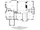 Upper level floor plan shows bedrooms, bathrooms, and hall layout at 3560 Greenside Ct, Dacula, GA 30019