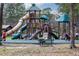 Large outdoor playground with slides, climbing structures and other play features perfect for entertainment at 55 Forest Rd, Stockbridge, GA 30281