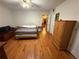 Large bedroom featuring wooden floors and a spacious layout at 3398 Highway 81, Oxford, GA 30054
