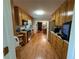 Well-equipped kitchen with wooden cabinets, stainless steel appliances at 3398 Highway 81, Oxford, GA 30054
