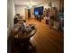 Open-concept living room with hardwood floors at 3398 Highway 81, Oxford, GA 30054