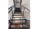 Modern industrial staircase with metal railings, offering a unique design element at 1400 Peter Haughton Nw Way, Atlanta, GA 30318