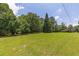 Large, well-maintained front yard surrounded by mature trees, providing shade and a sense of privacy at 6380 Concord Rd, Cumming, GA 30028