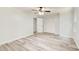 Bright bedroom featuring a ceiling fan and closet at 104 Southfork Dr, Woodstock, GA 30189