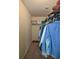 View of walk-in closet with shelving to maximize storage space at 428 Whitetail Cir, Canton, GA 30115