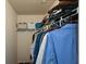 Walk-in closet with shelving and rod to maximize storage space at 428 Whitetail Cir, Canton, GA 30115