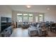 Inviting living room area with large windows providing natural light and views of the outdoors at 428 Whitetail Cir, Canton, GA 30115