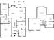 Detailed floor plan showcasing the layout of the first and second floors, room dimensions and features at 2436 Loughridge Dr, Buford, GA 30519