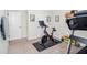 Home gym featuring modern equipment, great for exercise at 2436 Loughridge Dr, Buford, GA 30519