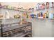 Organized pantry features wire shelving, a rolling cart, and a wide variety of storage options at 2436 Loughridge Dr, Buford, GA 30519