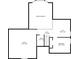 Second floor plan features an open area, loft, bedroom, full bathroom, and attic space at 2436 Loughridge Dr, Buford, GA 30519