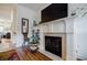 Stylish fireplace with elegant mantel and decorative details at 655 Mead Se St # 3, Atlanta, GA 30312