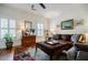 Comfortable living room with hardwood floors, natural light, and stylish decor at 655 Mead Se St # 3, Atlanta, GA 30312