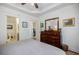 Bedroom showing doorway to ensuite bathroom at 655 Mead Se St # 3, Atlanta, GA 30312